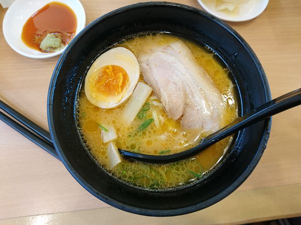 「神系金澤味噌ラーメン」@かっぱ寿司 沼田店の写真