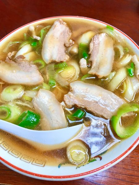 「珍達そば750円+チャーシュー250円」@珍達そばの写真