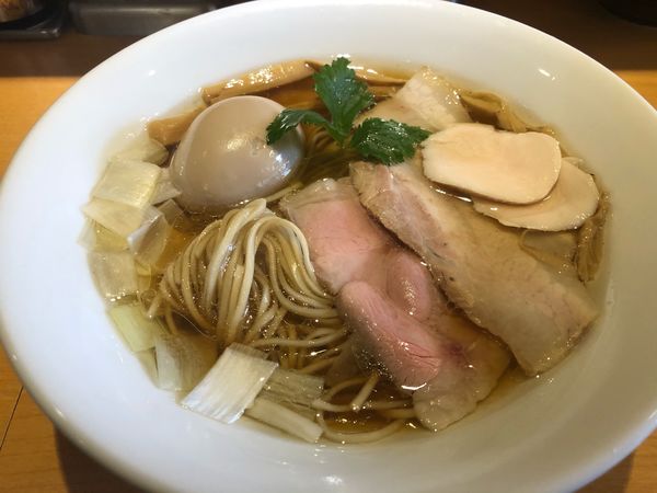 「特級鶏そば1030円」@中華蕎麦 龍馬の写真
