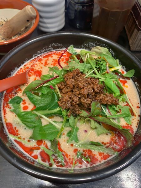 「担々麺」@麺匠 むさし坊 武蔵浦和本店の写真