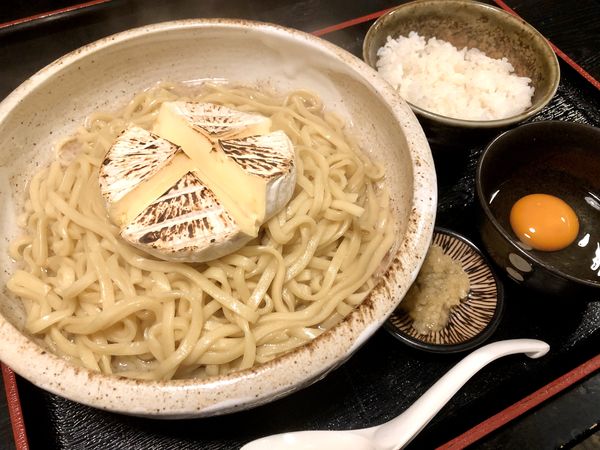 「【限定B】カマンベールチーズの塩まぜそば￥1170」@秋田ラーメン はまの写真