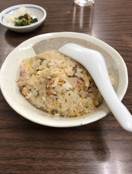 「半チャーハン」@多万里食堂の写真
