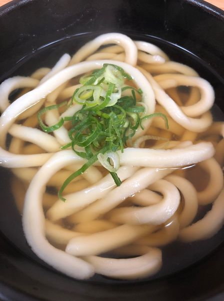 「かけうどん」@手打ちうどん がんちゃん 福島店の写真