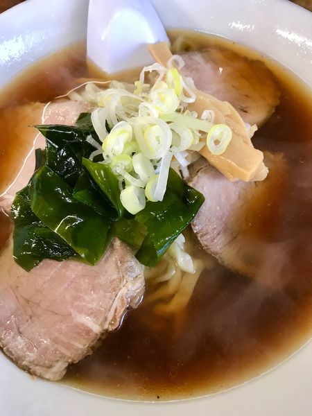 「チャーシューメン730円」@手打ちラーメン 笹の写真