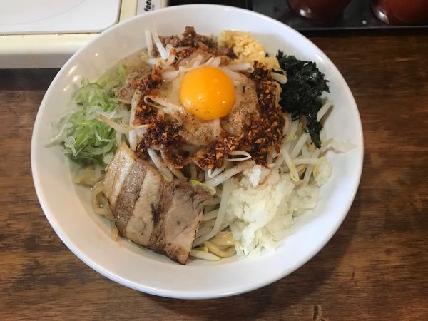 「まぜそば」@つけ麺・ラーメン 五十五番 豊田店の写真