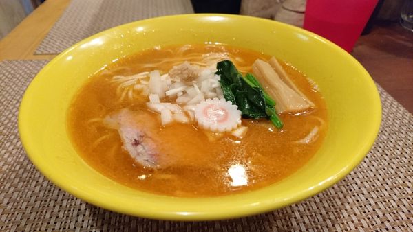 「【昼】伊勢海老煮干らーめん」@らーめん 惠本将裕の写真