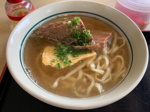 「久米島そば　700円」@御食事処 はなくめの写真