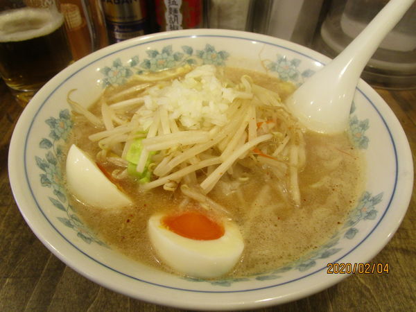 「あっさり味玉味噌ラーメン 860円」@味噌らーめんと中華 てつまるの写真
