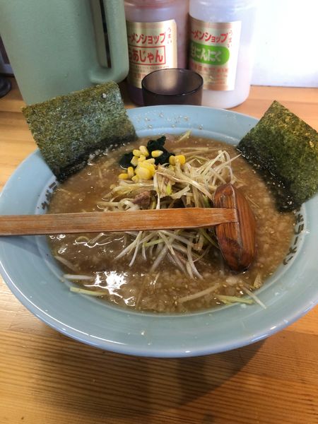 「味噌ネギラーメン850円」@ラーメンショップ 椿 上彦川戸店の写真