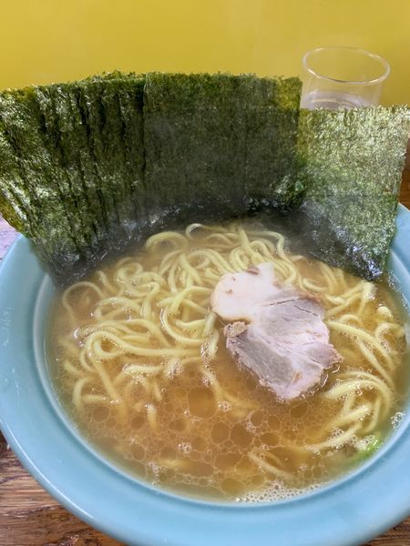 「中盛、固め、のり増しダブル、ライス」@まこと家の写真