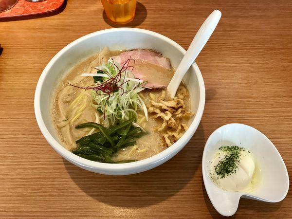 「みそラーメン+温玉」@tokyo miso style IKEDAの写真