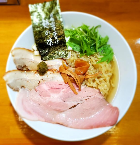「柚子の虜　ゆず胡椒(特盛)+100円」@自家製中華そば 麺の虜の写真
