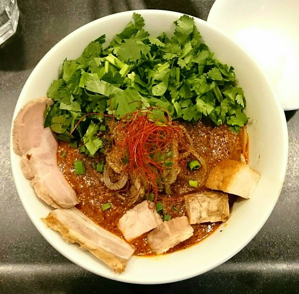 「特製麻婆まぜそば」@らぁ麺 やまぐち 辣式の写真