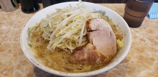 「らーめん中　ニンニク少し」@肉汁らーめん 公 kimiの写真