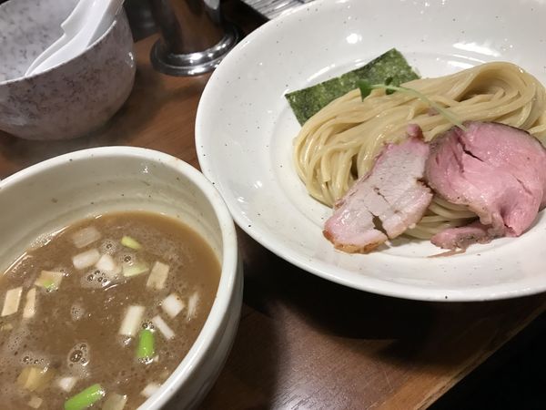 「濃厚豚骨魚介つけめん」@麺処 はら田の写真