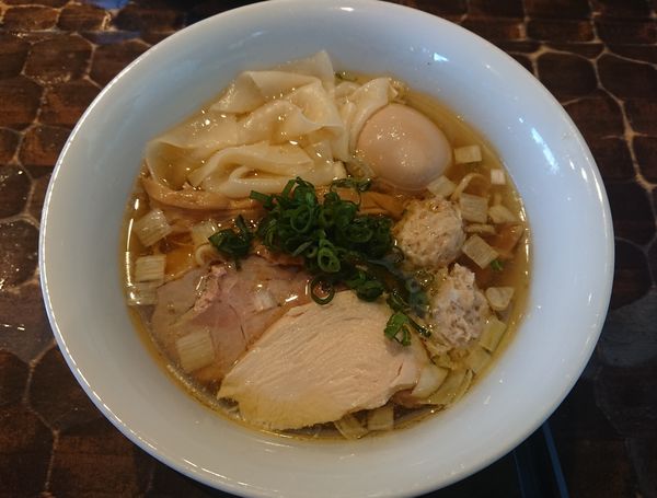 「特級塩そば」@特級鶏蕎麦 龍介の写真