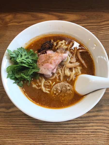 「【期間限定】辛味噌らぁめん 930円」@らぁめん山と樹の写真