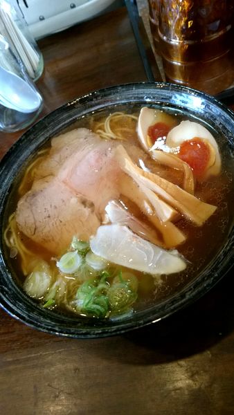 「あら炊き中華そば  正油  800円」@中華そば GO.TO.KU ～仁～の写真