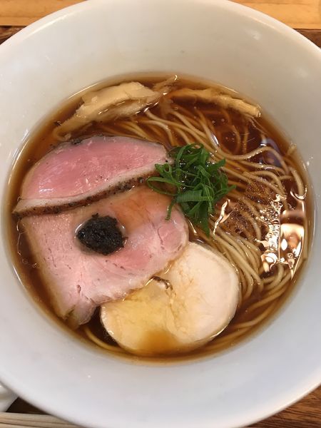 「ポルチーニ醤油らぁ麺」@入鹿（IRUCA）-Tokyo-の写真