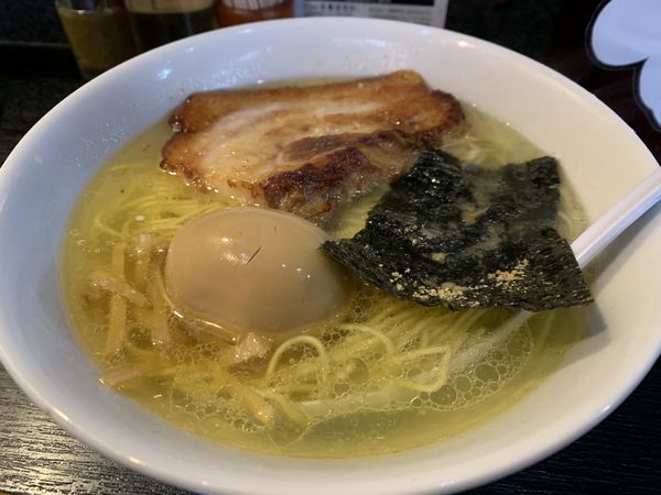 「塩玉そば」@塩そば 桑ばらの写真