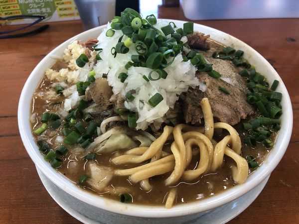「【限定】濃厚煮干しラーメン890円」@ラーメン富次郎 見和店の写真