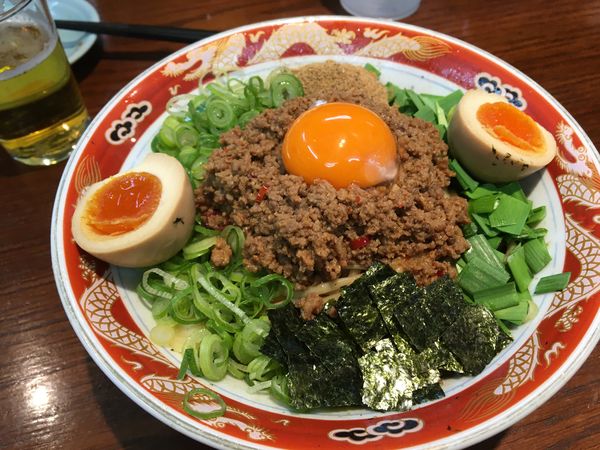 「台湾まぜそば」@ラーメンかなやの写真