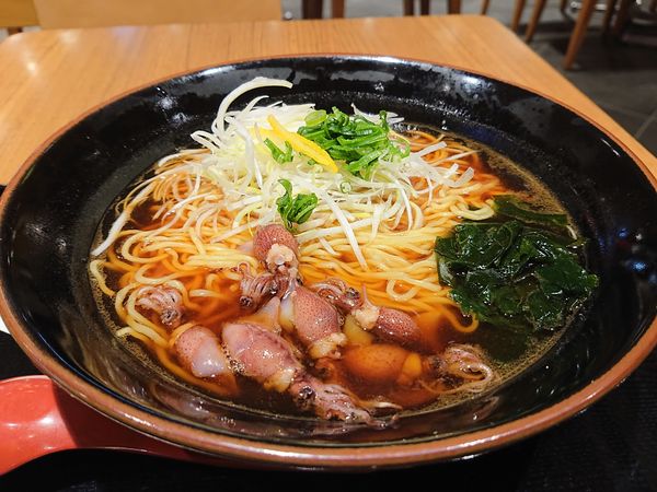 「いしるラーメン(大盛り)」@蔵や 中央道上り線 恵那峡SAの写真