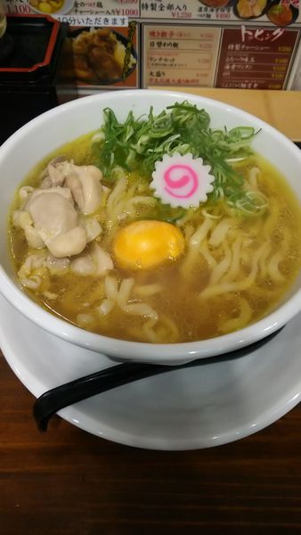 「小山・金の鶏中華」@中華蕎麦 めんへらの写真