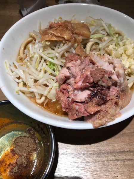 「エビラーメン　少なめ」@MEN YARD FIGHTの写真