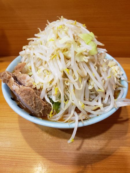 「小ラーメン　辛いやつ」@ラーメン二郎 八王子野猿街道店2の写真