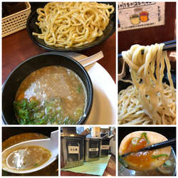 豚骨魚介つけ麺　730円