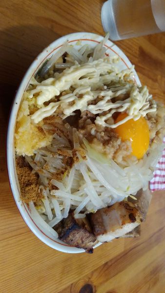 「汁なし750円」@自家製麺 まさきの写真