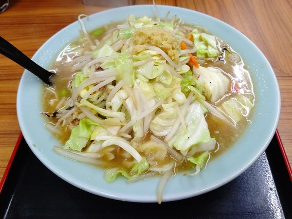 「野菜ラーメン(並盛・170g)820円」@ラーメンショップ 城東店の写真