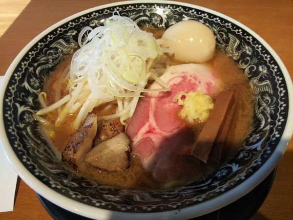 「【限定】味噌ラーメン  札幌風　＋味玉：サービス券」@麺肴 ひづきの写真