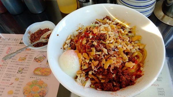 「汁無担々麺900円」@中華そば とらやの写真