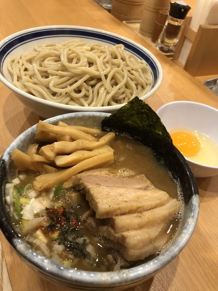 「つけメンマチャーシュー＋中盛」@孫鈴舎の写真