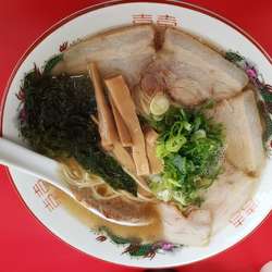 チャーシュー麺＋あおさのり