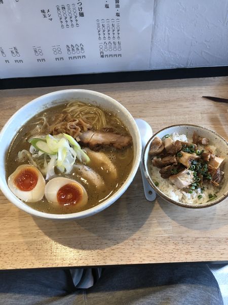 「濃厚鶏そば」@自家製麺鶏そば いちむらの写真