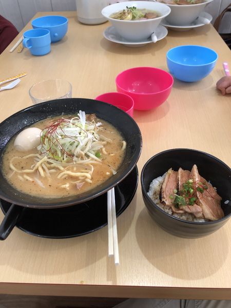「鴨だし辛味噌ラーメン」@noodleshop  arakawaの写真