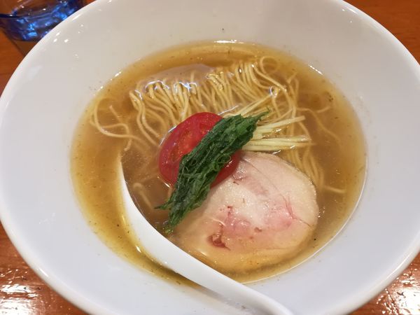 「白そば」@麺屋 ブルーズの写真