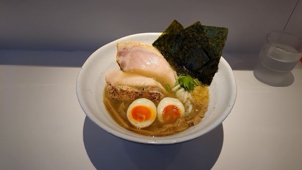 「特製煮干しそば」@鶏そば朱雀の写真