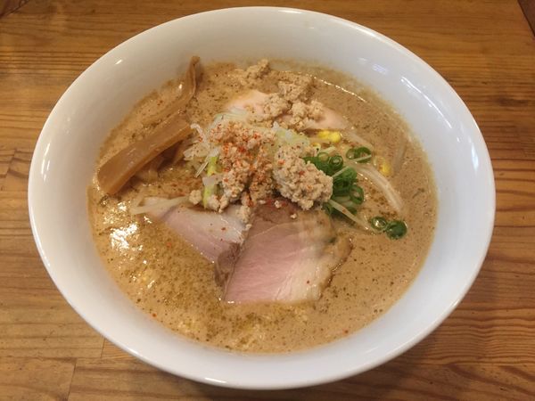 「【寒い日限定】味噌みるくそば」@麺屋KABOちゃんの写真