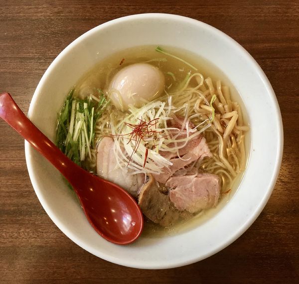 「香彩鶏だし 特製塩ラーメン」@麺屋 翔 品川店の写真