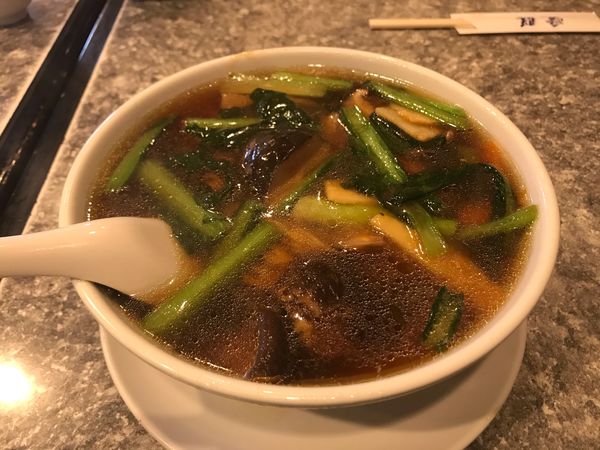 「しいたけそば」@愛群の写真