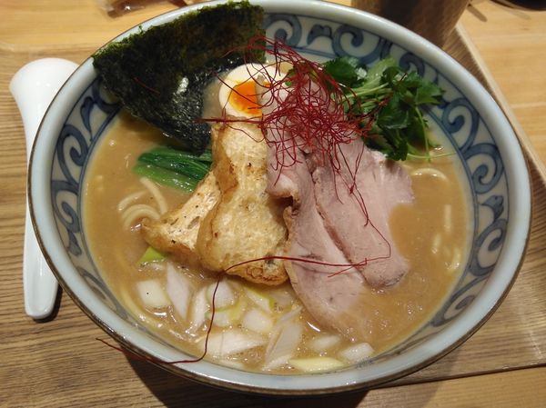 「酒糟濃厚そば　1100円」@銀座 風見の写真