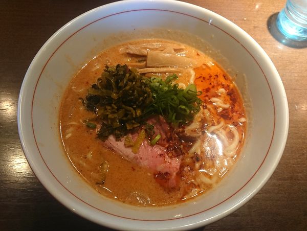 「【限定】辛味噌らぁ麺」@麺や 虎徹の写真