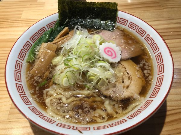 「【限定】手揉み中華蕎麦750円」@麺屋 必道の写真