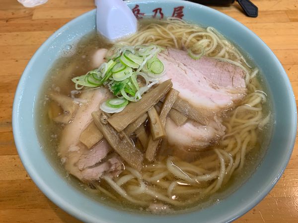 「ラーメン　大盛」@青竹手打麺 餃子 岳乃屋の写真