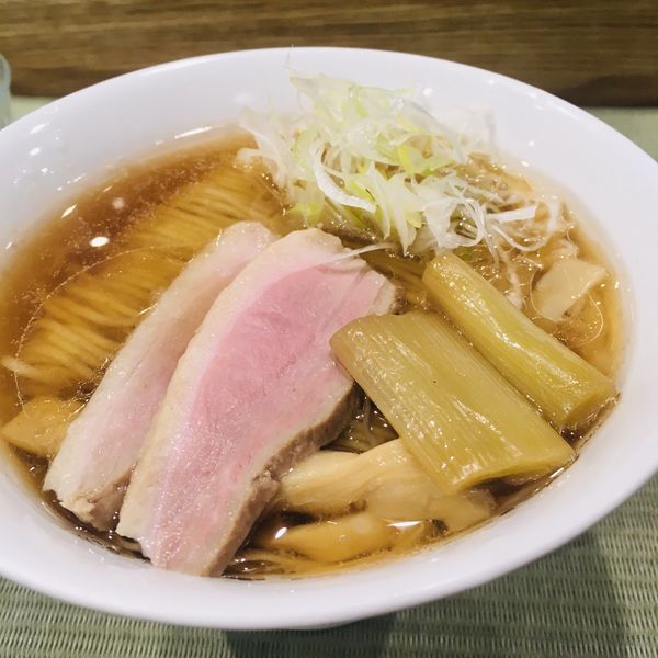 「鴨ラーメン」@らーめん 鴨to葱の写真