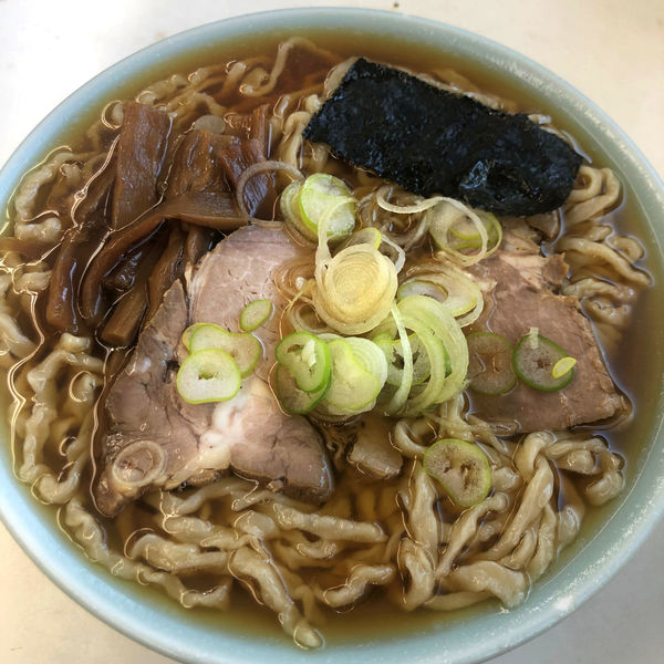 「ラーメン　650円」@秀来軒の写真